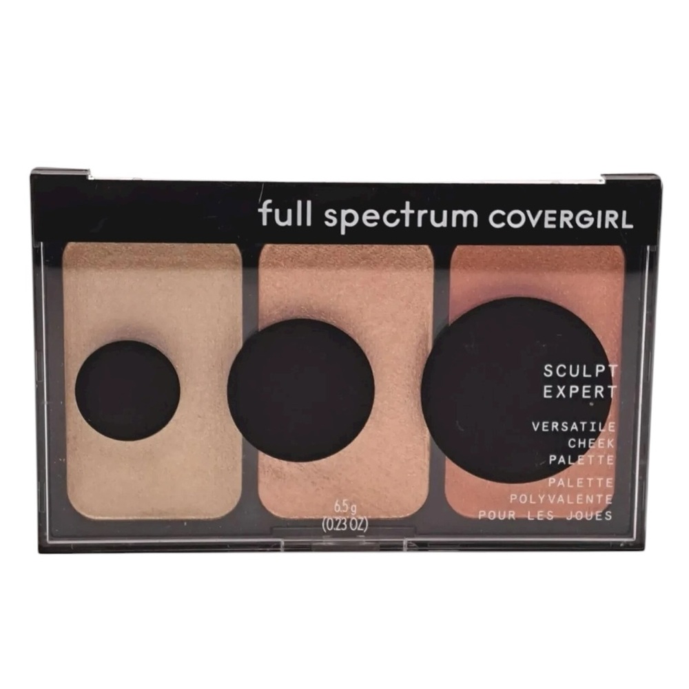 💎 COVERGIRL Full Spectrum Sculpt Expert Cheek Palette in Bronze Flame